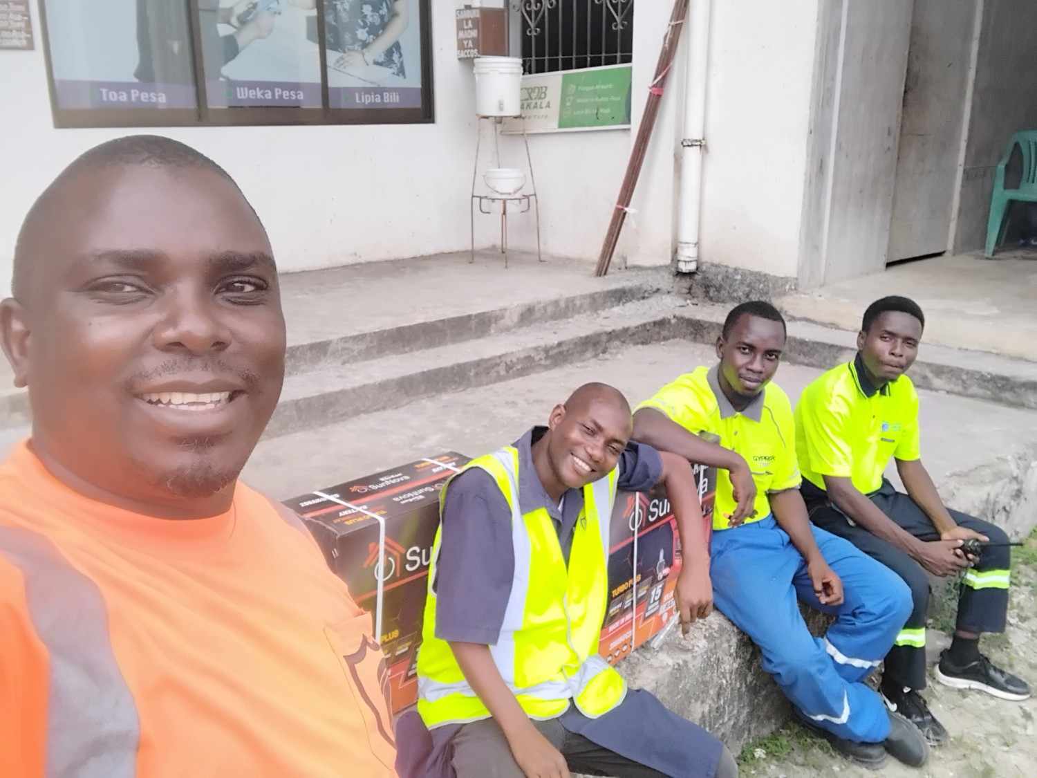Solar Inverter System installation 1